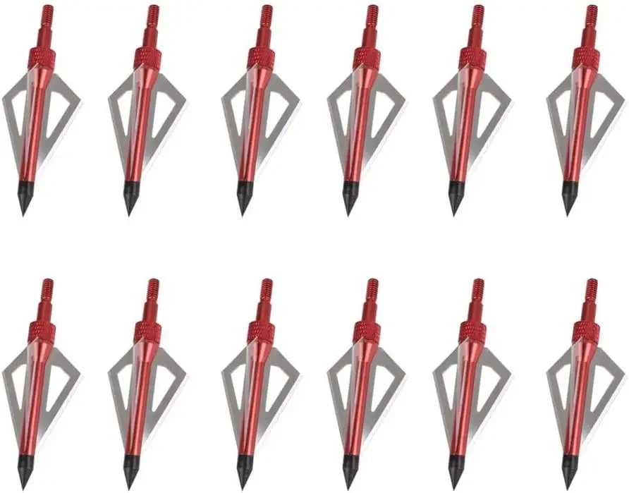 Hunting Broadheads 3 Blades Archery Crossbow Compound Bow