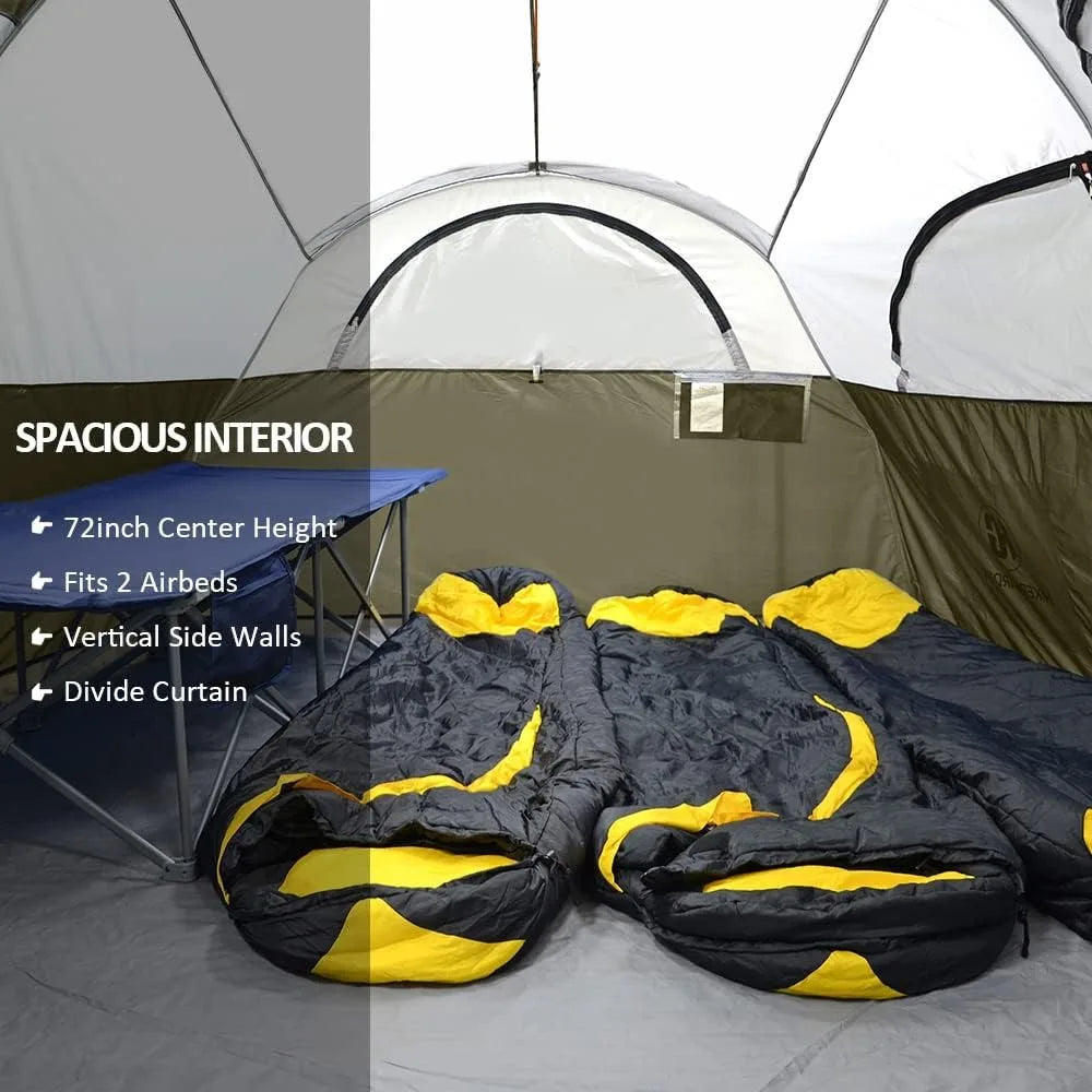 Tent 8 Person Camping Tents, Weather Resistant