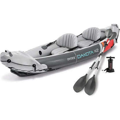 2-Person Inflatable Kayak Set