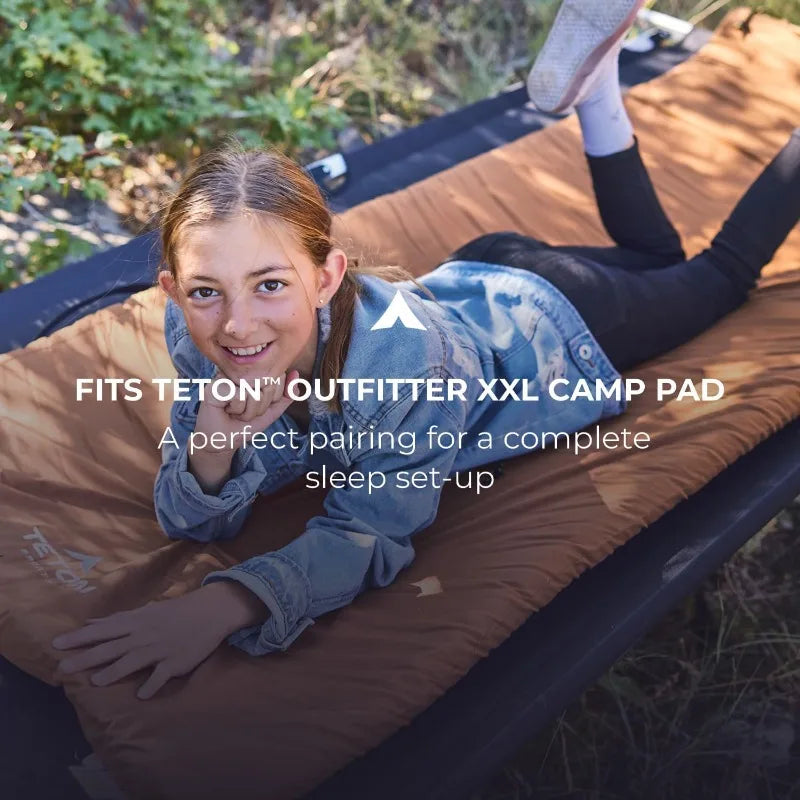 Teton Camping Cot with Pivot Arm, Folding Camping Cot