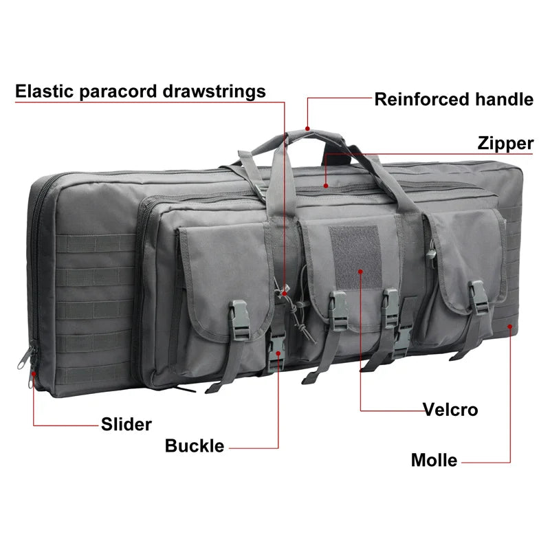 GREENCITY 32 38 42 Inch Double Rifle Case Bag