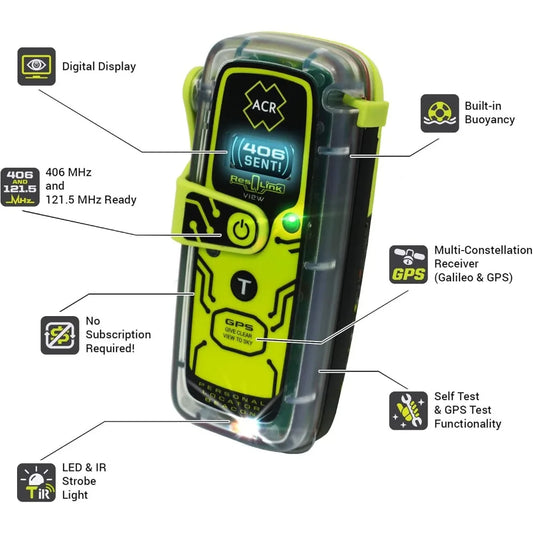 Personal Locator Beacon with GPS  (Model PLB 425)
