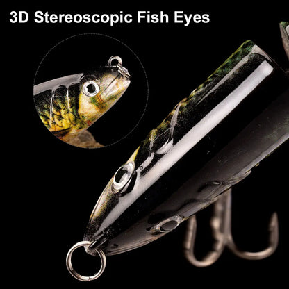 3Pcs Sinking Wobblers Fishing Lures