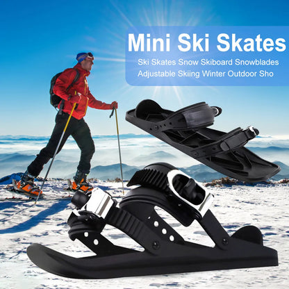 Mini Short Ski Skates Short Mini Skating Ski Shoes