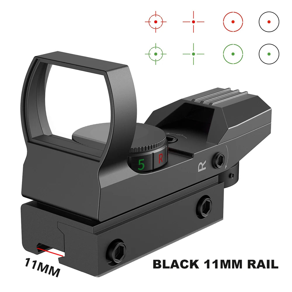 Tactical Red Green Dot Sight Scope Riflescope