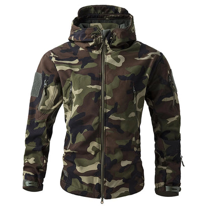 Men'S Winter Camouflage Jackets Breathable Windproof