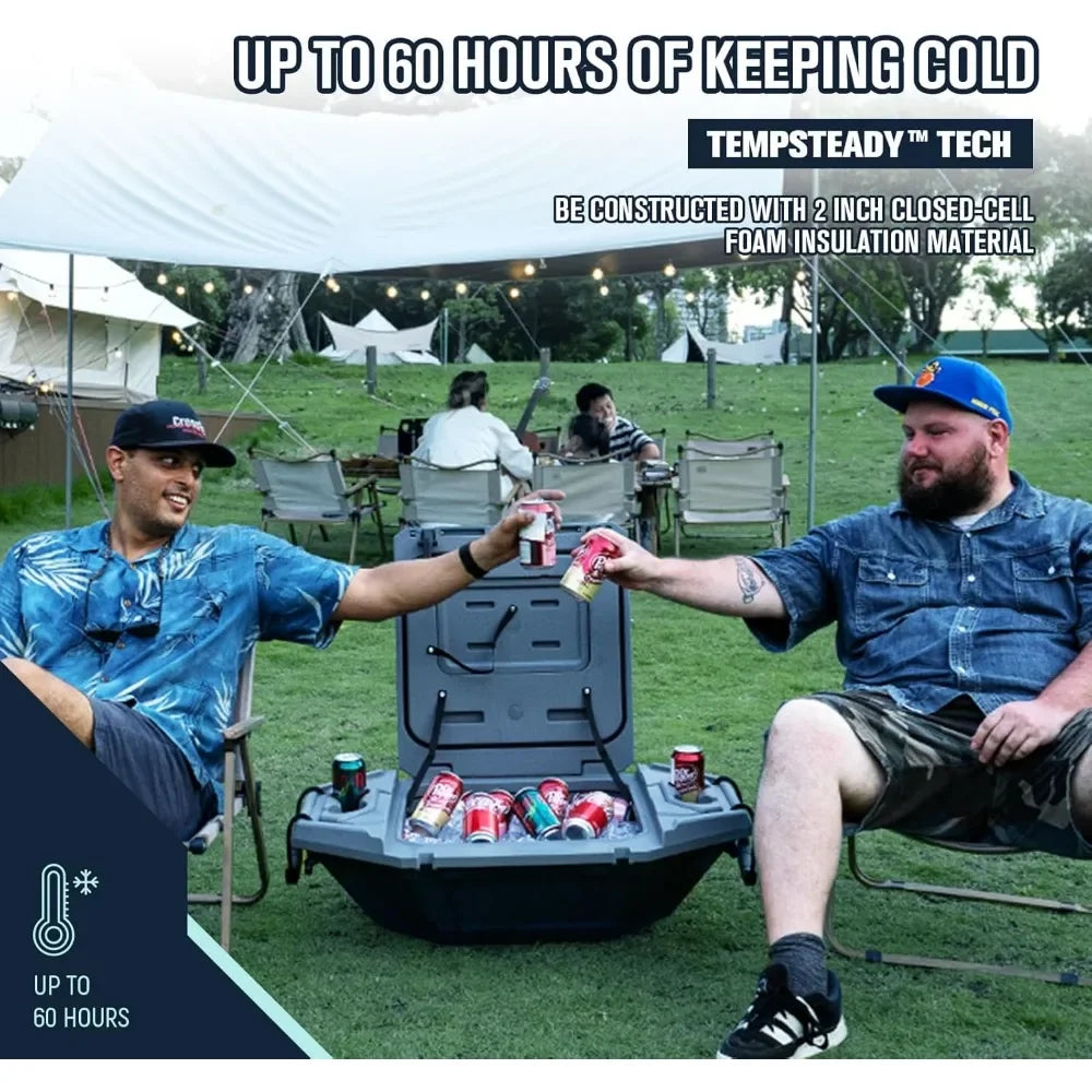 Floating Cooler – 32 QT up to 60 Hours Amphibious Ice Chest