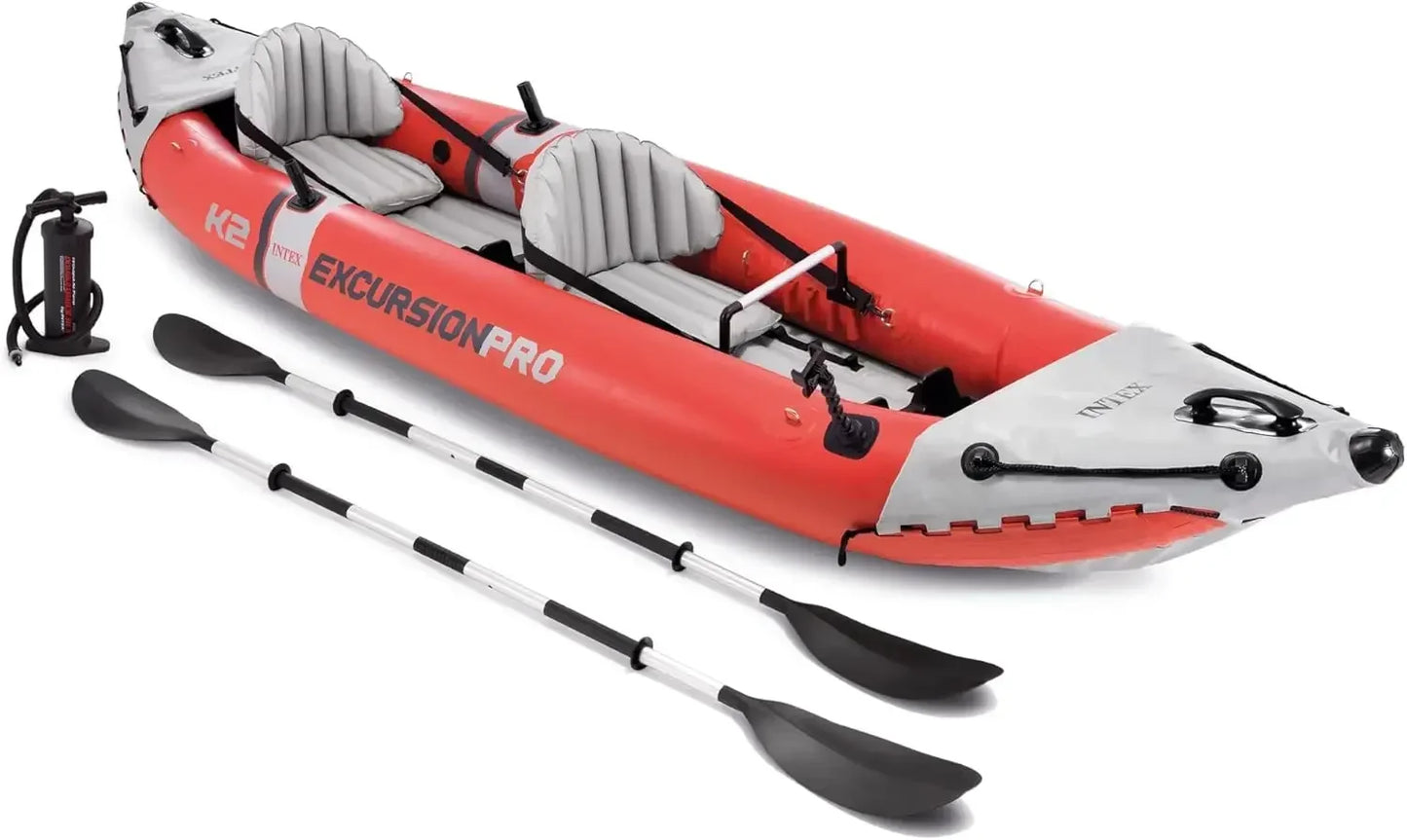 Excursion Pro K2 Inflatable Kayak Set
