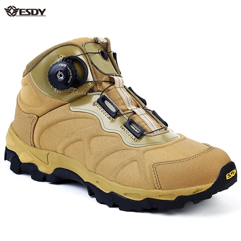 Men Outdoor Boots Autumn Winter Combat Ankle Boots