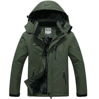 Winter Parka Men Windbreak Plus Thick Warm