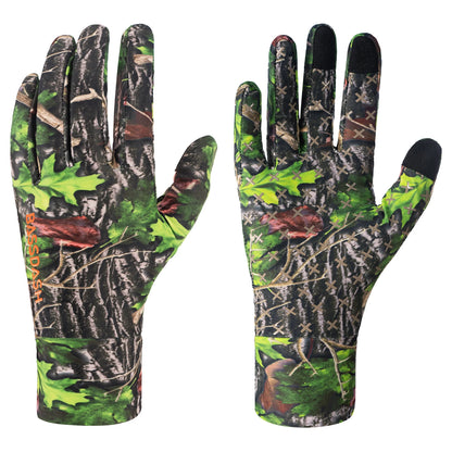 Lightweight UPF 50+ Camo Hunting Gloves HG05