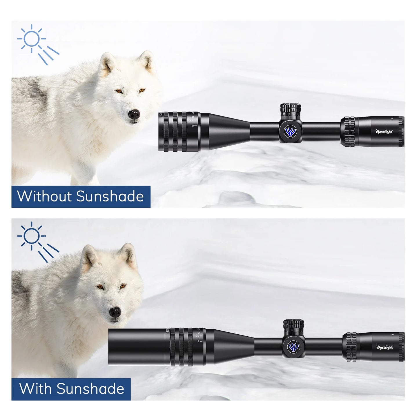 Tactical 4-16x44  Riflescope Hunting Scopes