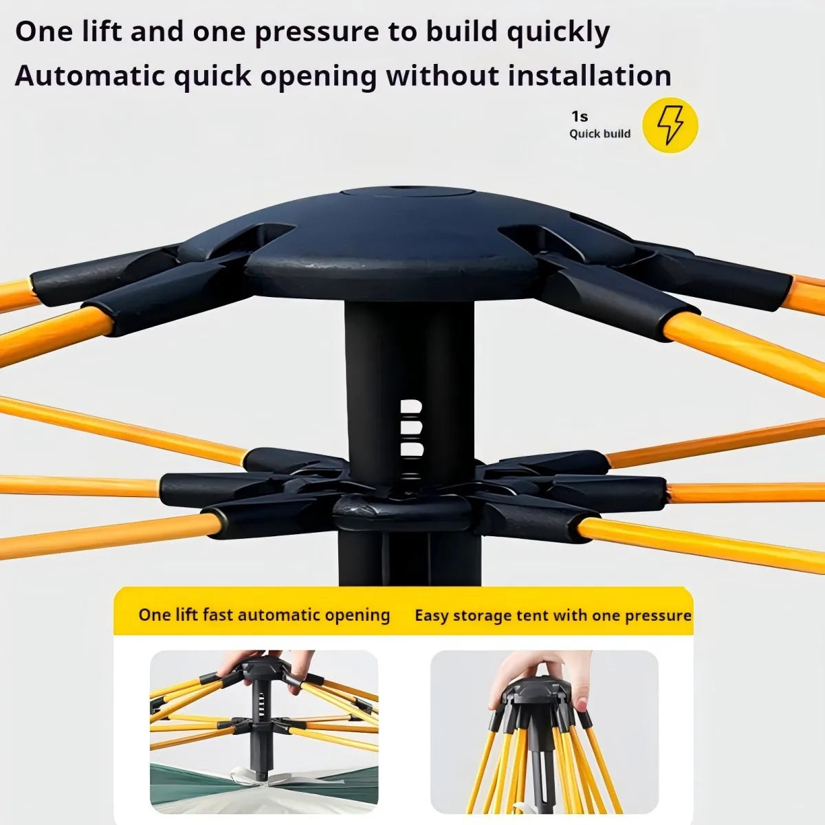 Outdoor  Tent Automatic Rainproof