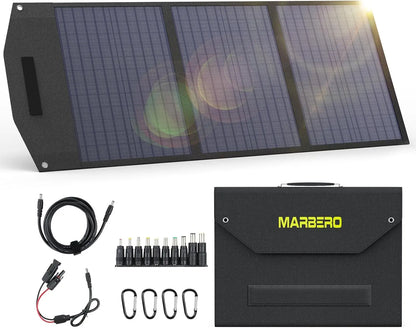 18V Foldable Solar Panel 30W/60W/100W – Portable Solar Charger