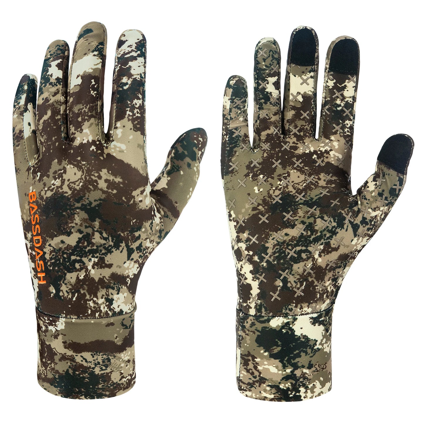 Lightweight UPF 50+ Camo Hunting Gloves HG05