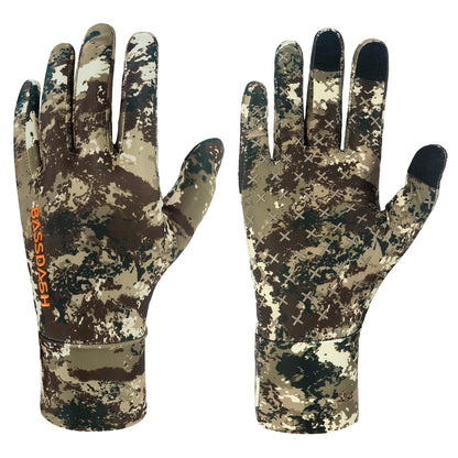 Lightweight UPF 50+ Camo Hunting Gloves HG05