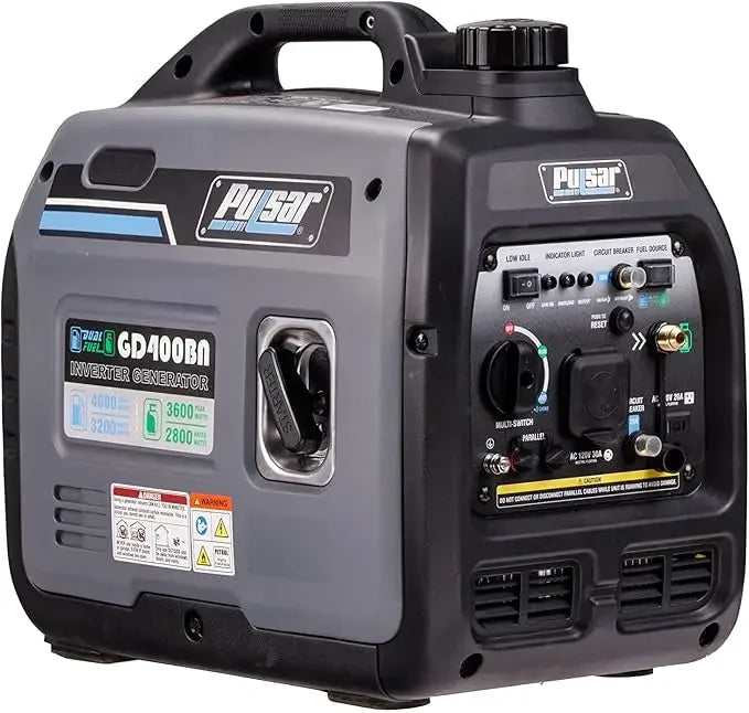 GD400BN, 4000W Portable super-quiet Dual Fuel