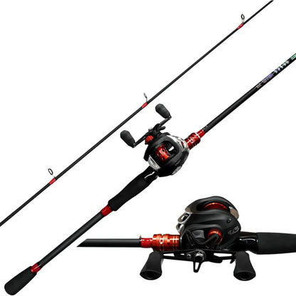 Kilitn Fishing Rod and Reel Combo Baitcasting Combo