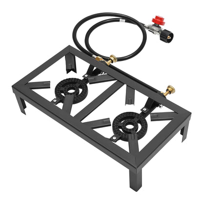 Portable Camping Gas Stove Double Burner