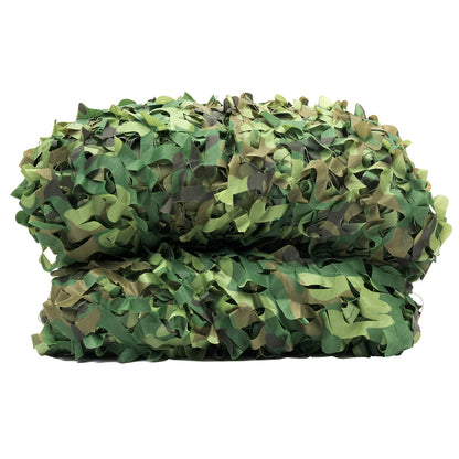 Polyester Nylon Camouflage Net Woodland for Camping Hunting