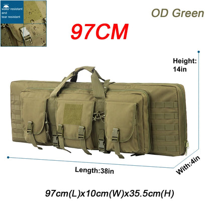 GREENCITY 32 38 42 Inch Double Rifle Case Bag