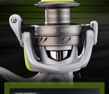 W2 Spinning Reel - 7+1 Bearings, 5.2 Gear Ratio